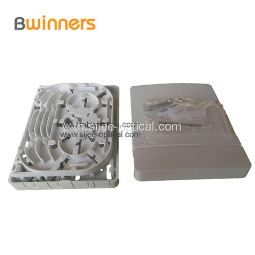 FTTH มินิไฟเบอร์ออปติกกล่องพอร์ต 2 พอร์ต